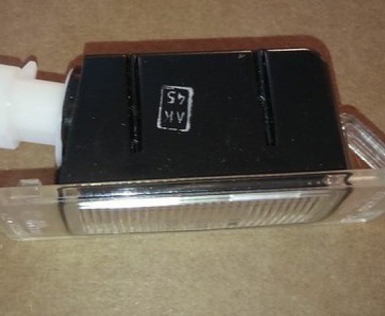 Фонарь освещения номерного знака 12V (3204, 32053-рестайлинг ПАЗ) (Россия)