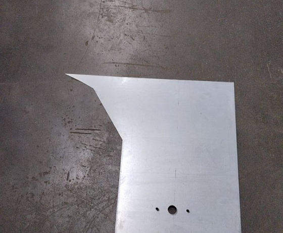 Панель боковины правой передняя нижняя арочная ПАЗ-320412