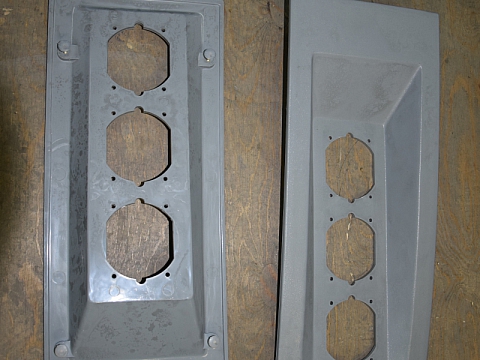 Панель крепления задних фонарей  правая  (ПАЗ-3205) ПАЗ