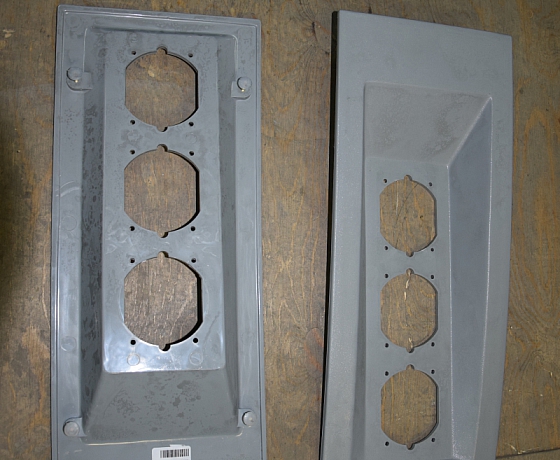 Панель крепления задних фонарей  правая  (ПАЗ-3205) ПАЗ