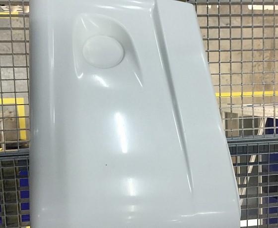 Панель переднего бампера угловая левая (ПАЗ-Вектор)