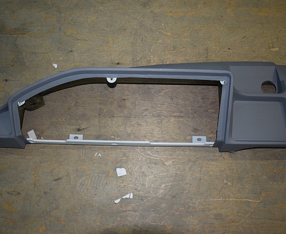 Панель приборов левая (торпеда) (серая)  (ПАЗ-3205) ПАЗ