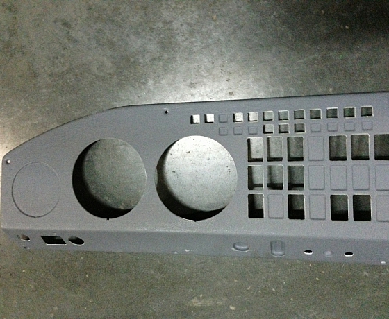 Панель приборов (пустая) ( ПАЗ 3205-07, 3205-20)  ПАЗ