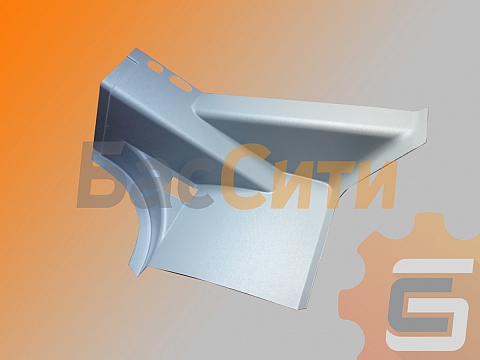Панель воздуховода переходная (серая) (ПАЗ-3205)  ПАЗ