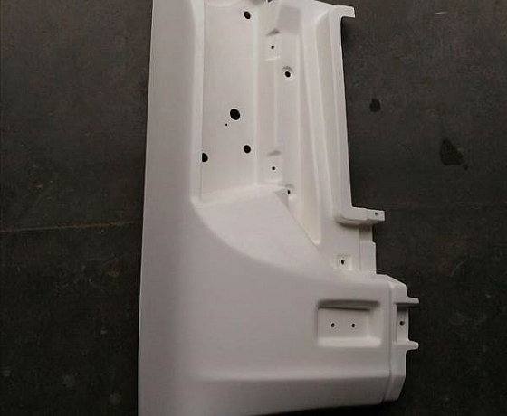 Панель задка угловая в сборе левая ПАЗ Вектор Next (стеклопластик)